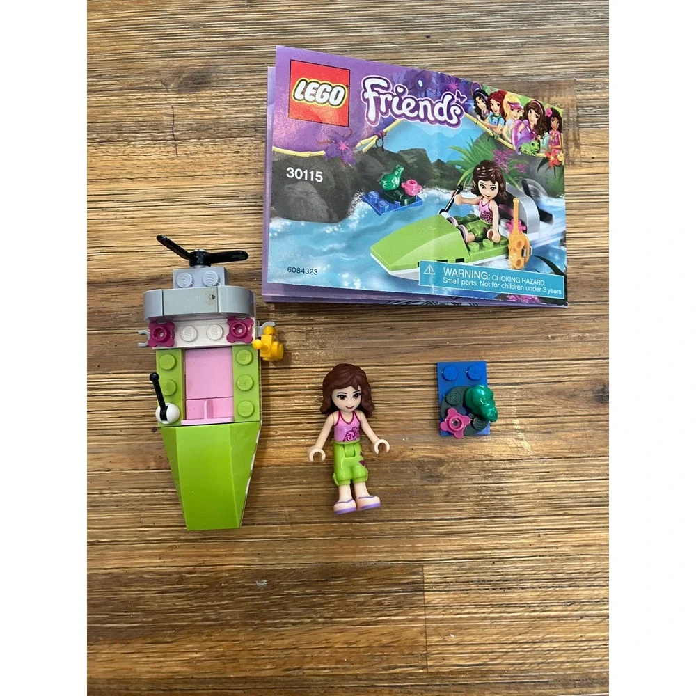 Lego Friends Jungle Boat 30115 Retired Collectible - Picture 6 of 7